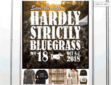 Tablet Screenshot of hardlystrictlybluegrass.com